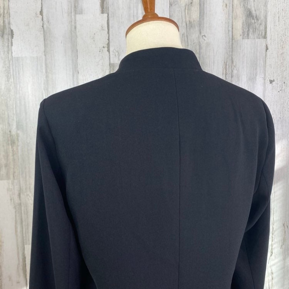 Anthropologie Elevenses Dimmet Drape Topper Blazer - Picture 6 of 6